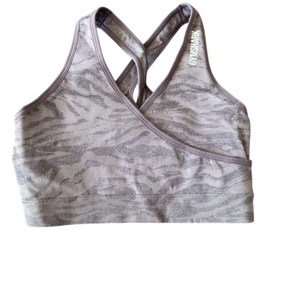 Gymshark Women's Zebra Print Sports Bra
